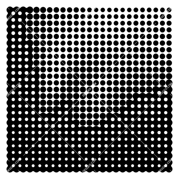 halftone dotted circle halftone dotted modern circle modern circle pixel 